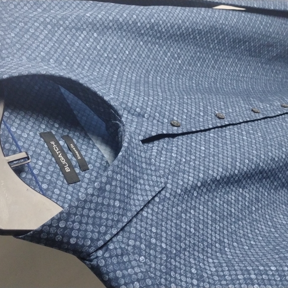 Bugatchi Other - Bugatchi Shaped Fit XXL Button up Dress Shirt Blue NWOT